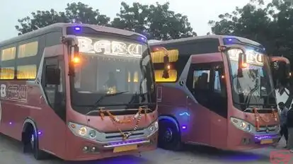 Babu Travels Bus-Front Image