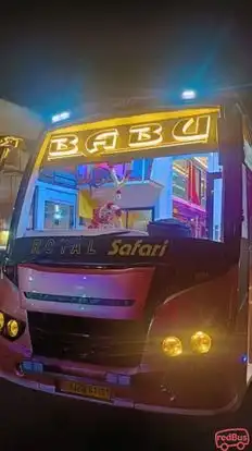 Babu Travels Bus-Front Image