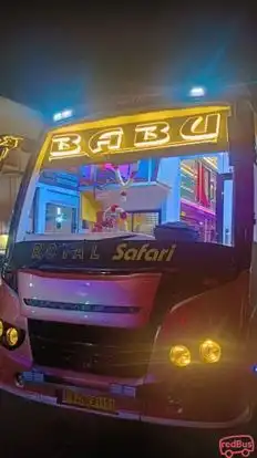 Babu Travels Bus-Front Image