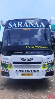 Saranaa Travels Bus-Front Image