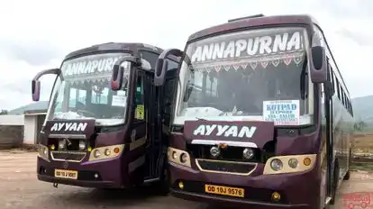 Annapurna Travels Bus-Front Image