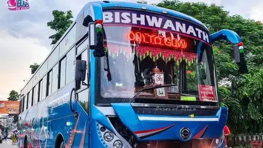 BISHWANATH TRAVELS Bus-Front Image