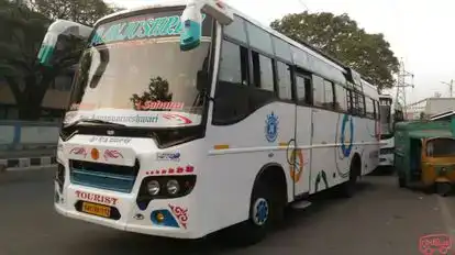 Manjushree Travels Bus-Side Image