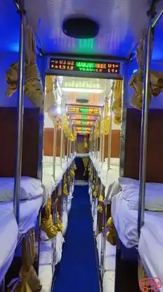 Manjushree Travels Bus-Seats layout Image