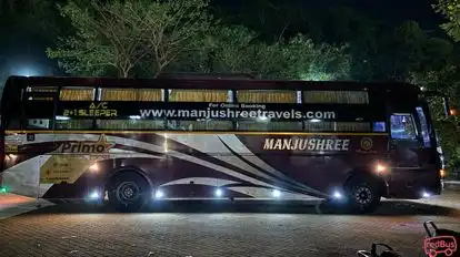 Manjushree Travels Bus-Side Image