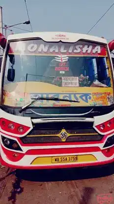 Monalisha Tour & Travels Bus-Front Image