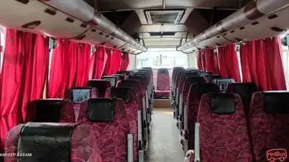 Gour Travels  Bus-Seats layout Image