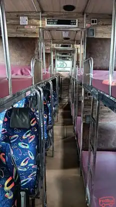 Reliance  Travels Bus-Seats layout Image