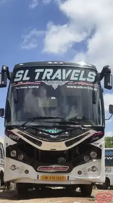 SL Travels Bus-Front Image