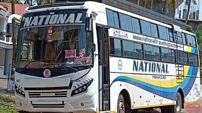 National Travels,Goa Bus-Side Image