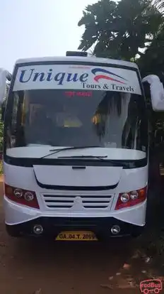 UNIQUE TOURS AND TRAVELS Bus-Front Image