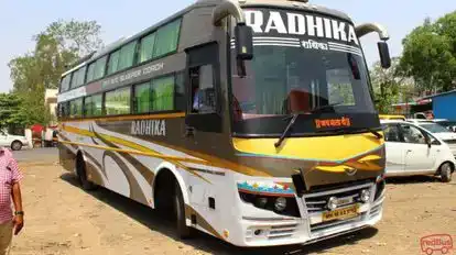 Radhika Tours and Travels Bus-Front Image