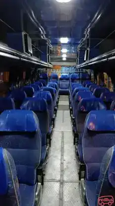 Poornima Tours Bus-Seats layout Image