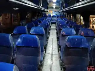 Poornima Tours Bus-Seats layout Image