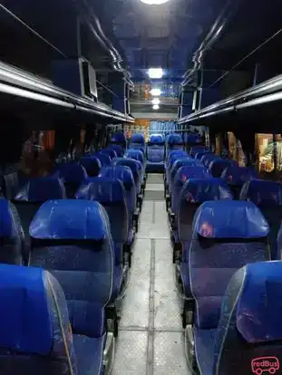 Poornima Tours Bus-Seats layout Image
