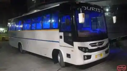 New Durga travels Bus-Side Image