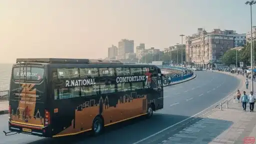 R National Travels Bus-Front Image
