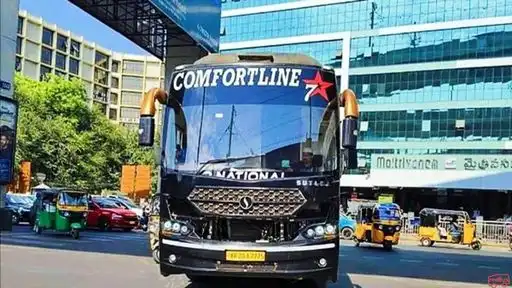 R National Travels Bus-Front Image