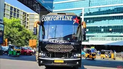 R National Travels Bus-Front Image