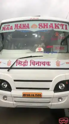 Om Maa Mahashakti Travel Bus-Front Image