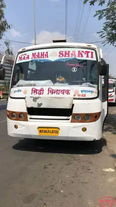Om Maa Mahashakti Travel Bus-Front Image
