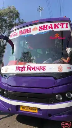 Om Maa Mahashakti Travel Bus-Front Image