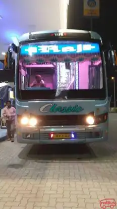 Raj Travels Express Bus-Front Image