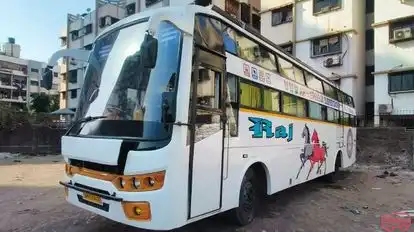 Raj Travels Express Bus-Side Image