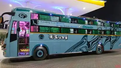 Raj Travels Express Bus-Side Image