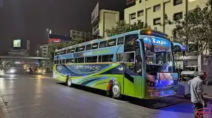 Raj Travels Express Bus-Side Image