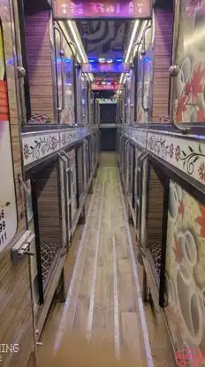 Raj Travels Express Bus-Seats layout Image