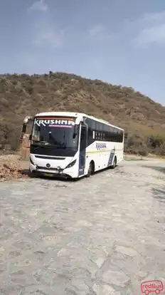 KRSNA   Travels Bus-Front Image