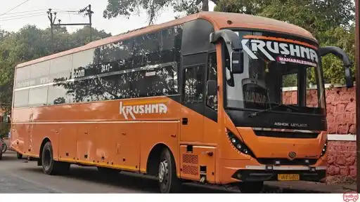 KRSNA Travels Bus-Front Image