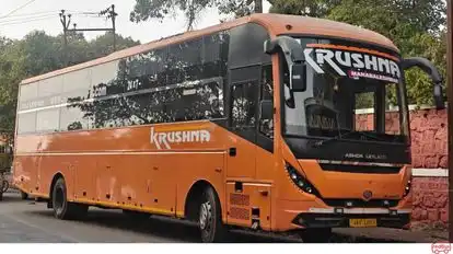 KRSNA Travels Bus-Front Image