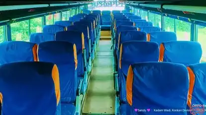 Pimpleshwar travels Bus-Seats layout Image