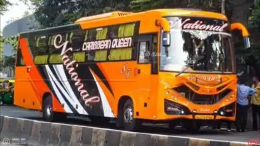 National  travels Bus-Front Image