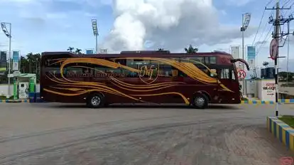 National Travels Bus-Front Image