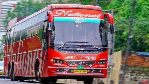 National  travels Bus-Front Image