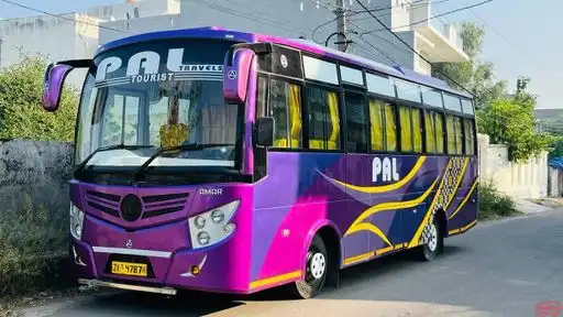 New Pal Travels Bus-Front Image