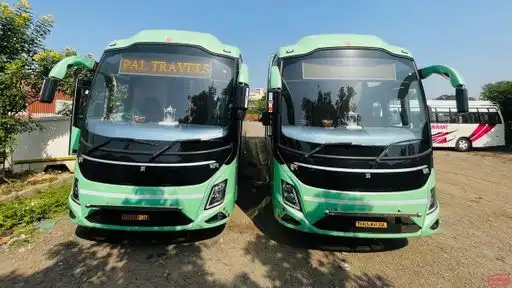 New Pal Travels Bus-Front Image