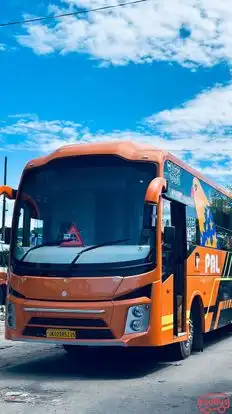 New Pal Travels Bus-Front Image