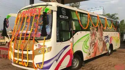 Ambey Travels Mahasamund Bus-Side Image