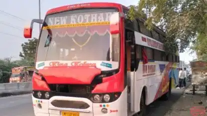New Kothari Travels Bus-Front Image