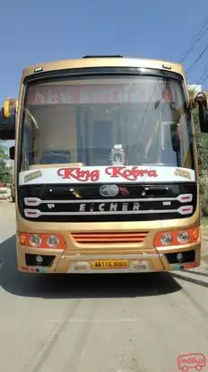 New Kothari Travels Bus-Front Image