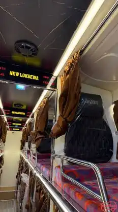 New Loksewa Travels Bus-Seats Image