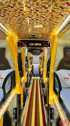 New Loksewa Travels Bus-Seats layout Image