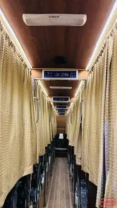New Loksewa Travels Bus-Seats layout Image