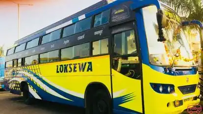 New Loksewa Travels Bus-Side Image