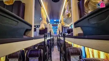 Neha Travels Bus-Seats layout Image