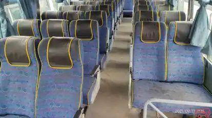 Krishna Travels Indore Bus-Seats layout Image
